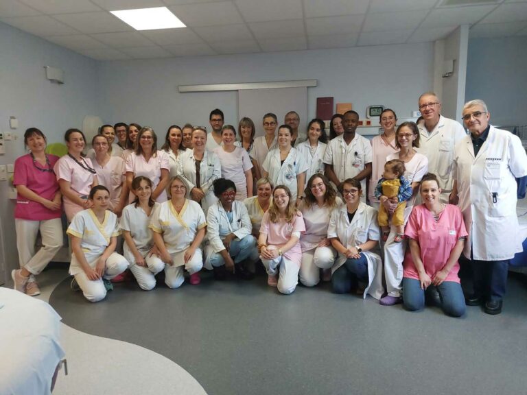 Equipe de Maternité du Centre Hospitalier de Lannion-Trestel